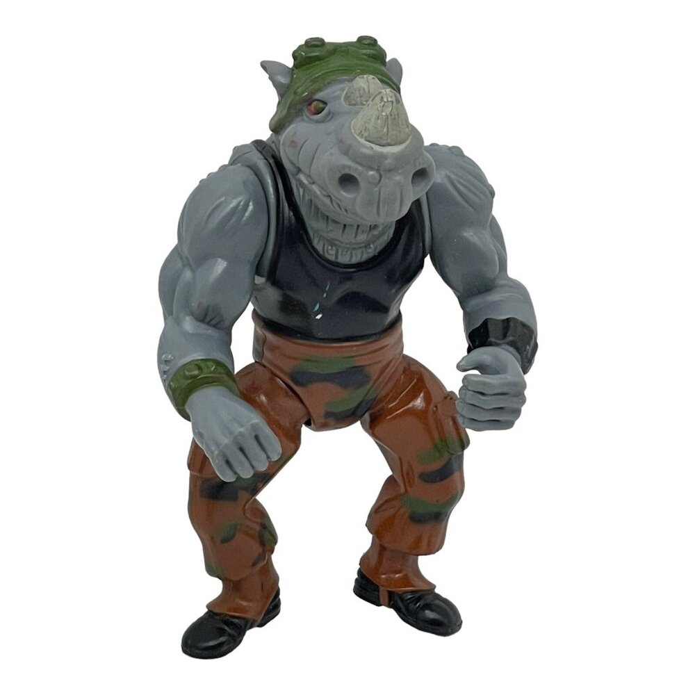 Vintage Rocksteady Rhino TMNT Teenage Mutant Ninja Turtles Action Figure 1988